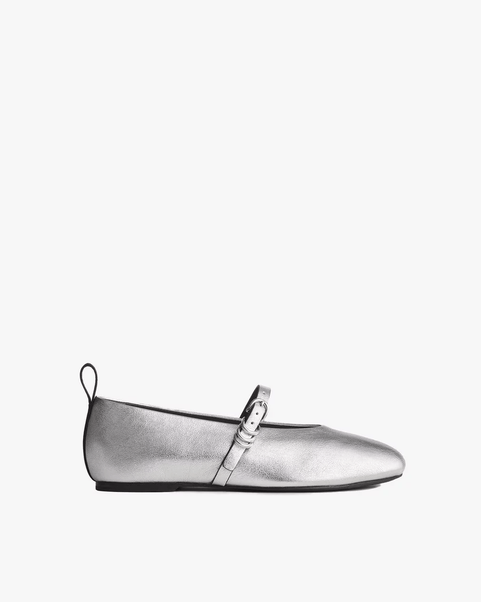 Spire Mary Jane in Silver – Edit and Co