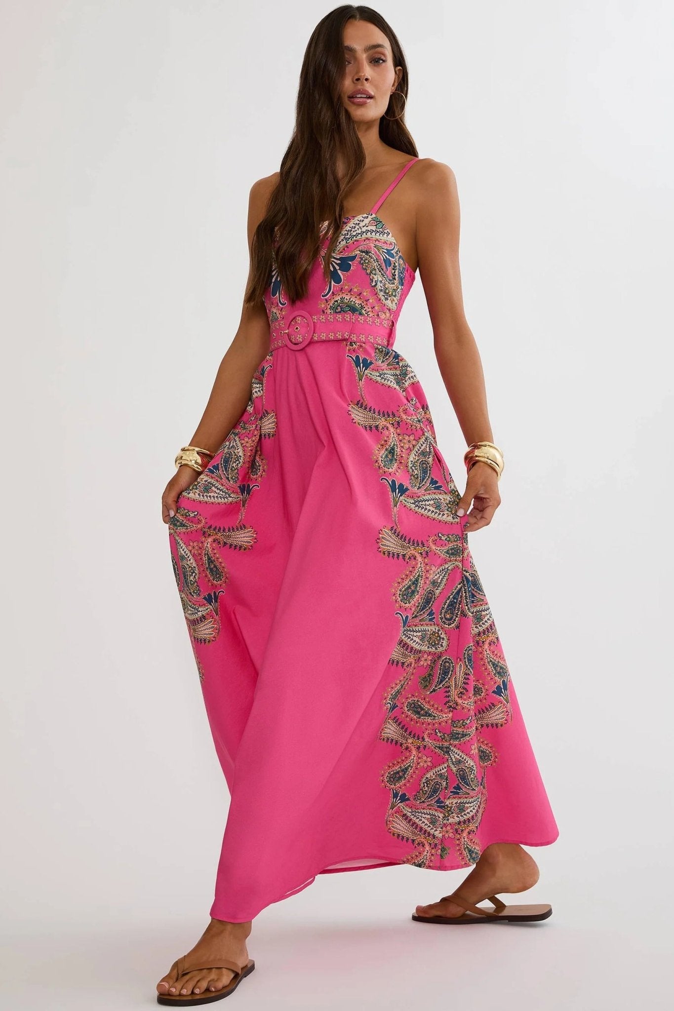 Rianne Dress Capri Soleil Paisley, S / Capri Soleil Paisley