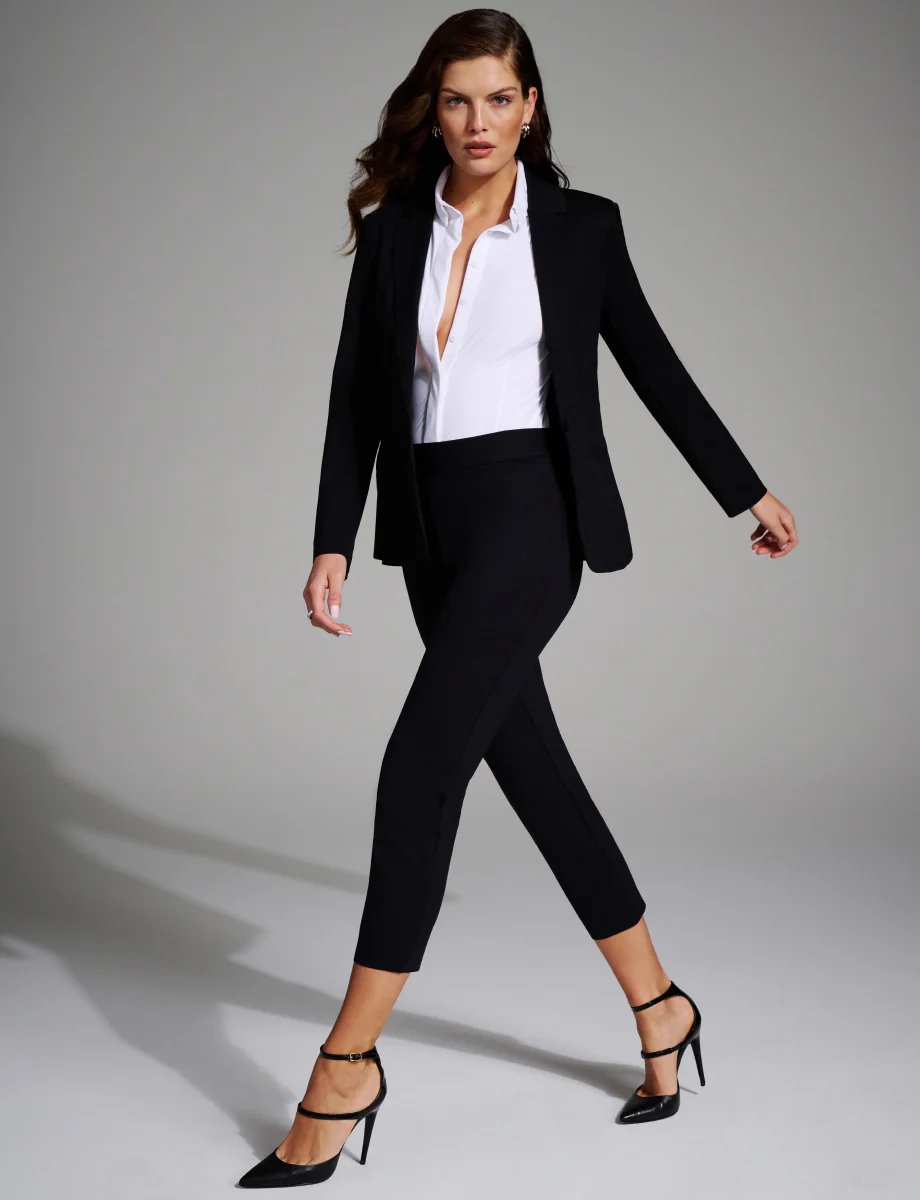 Button Down Bodysuit in White – Edit and Co