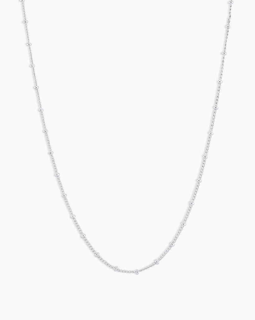 gorjana bali necklace in silver product image