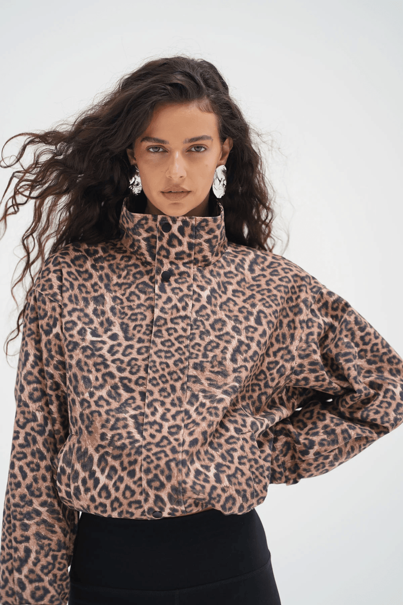 Broadway Leopard Jacket in Leopard – Edit and Co