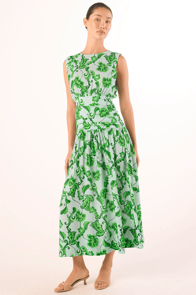 Divya Dress in Floral Paisley S Divya Dress in Floral Paisley S