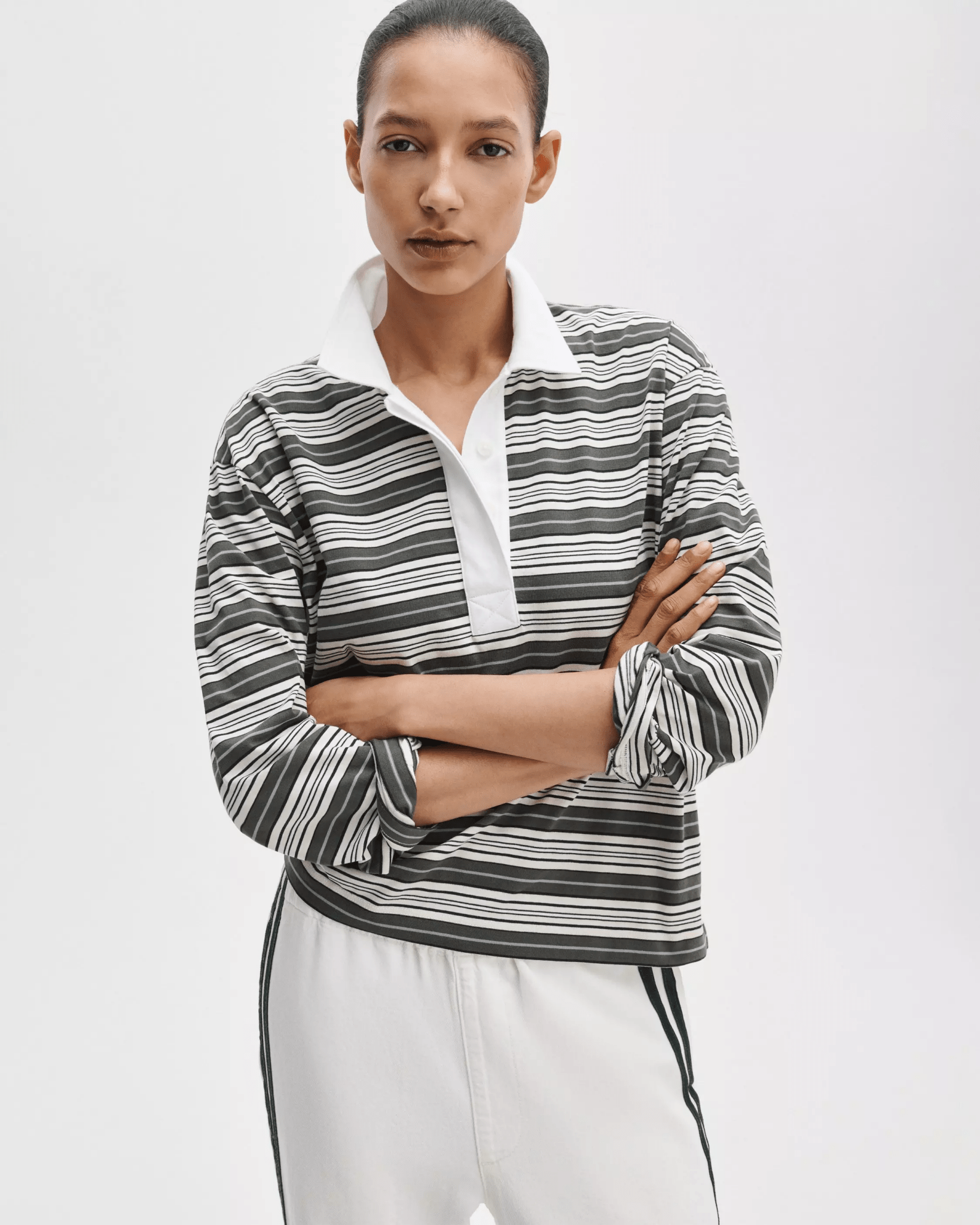 トップス CLESSTE Striped Massive Polo Shirt clesste STRIPED