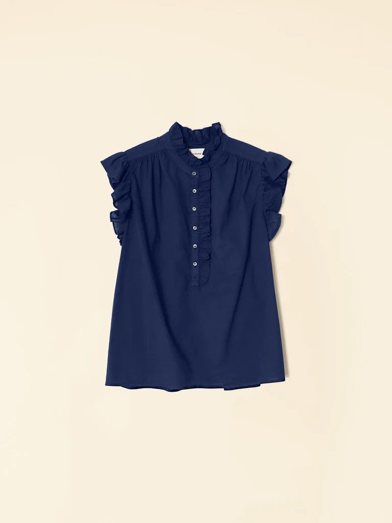 Product image of the Xirena women's brenna top in navy