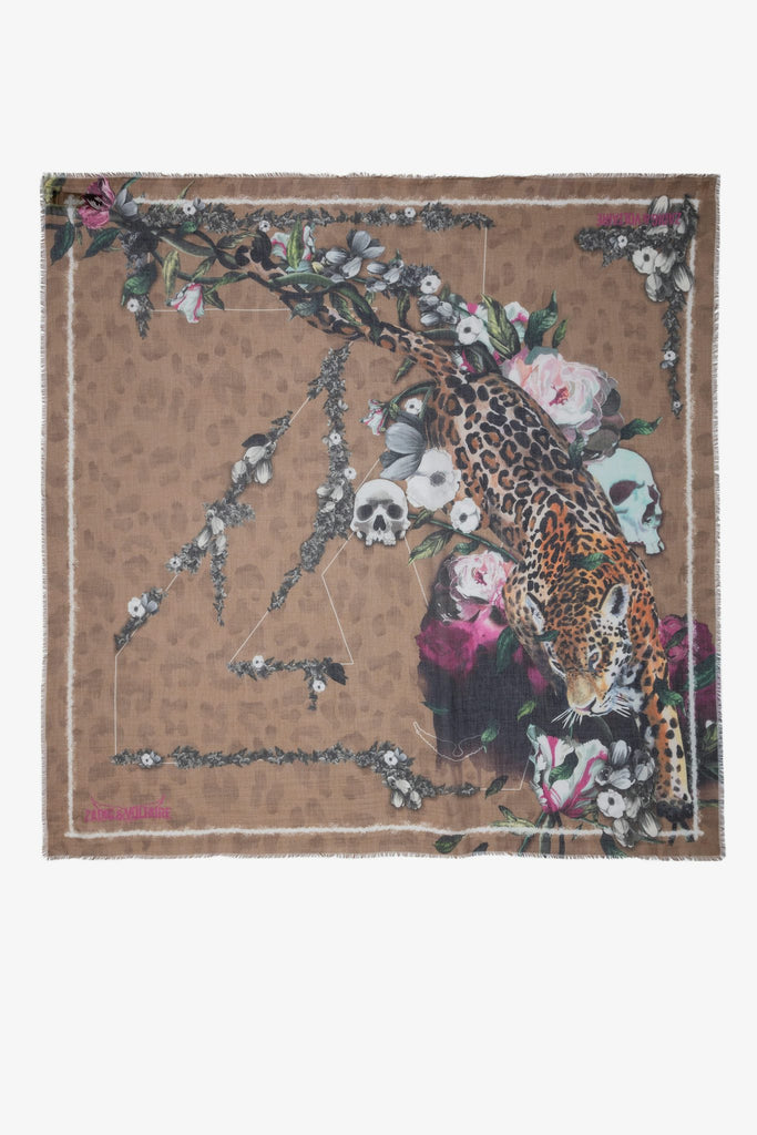 Product image of the zadig and voltaire kerry scarf in heritage