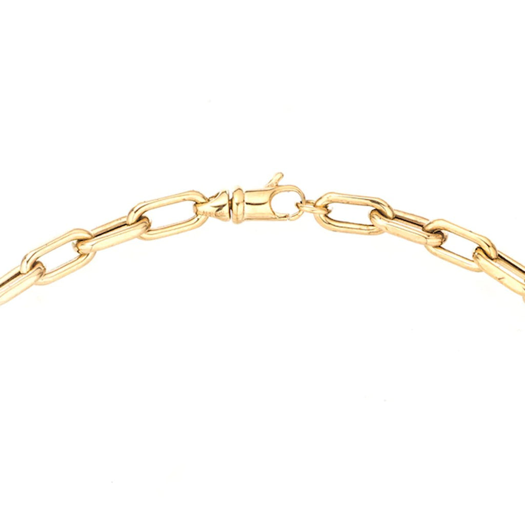 adina reyter italian chain link necklace clasp detail image