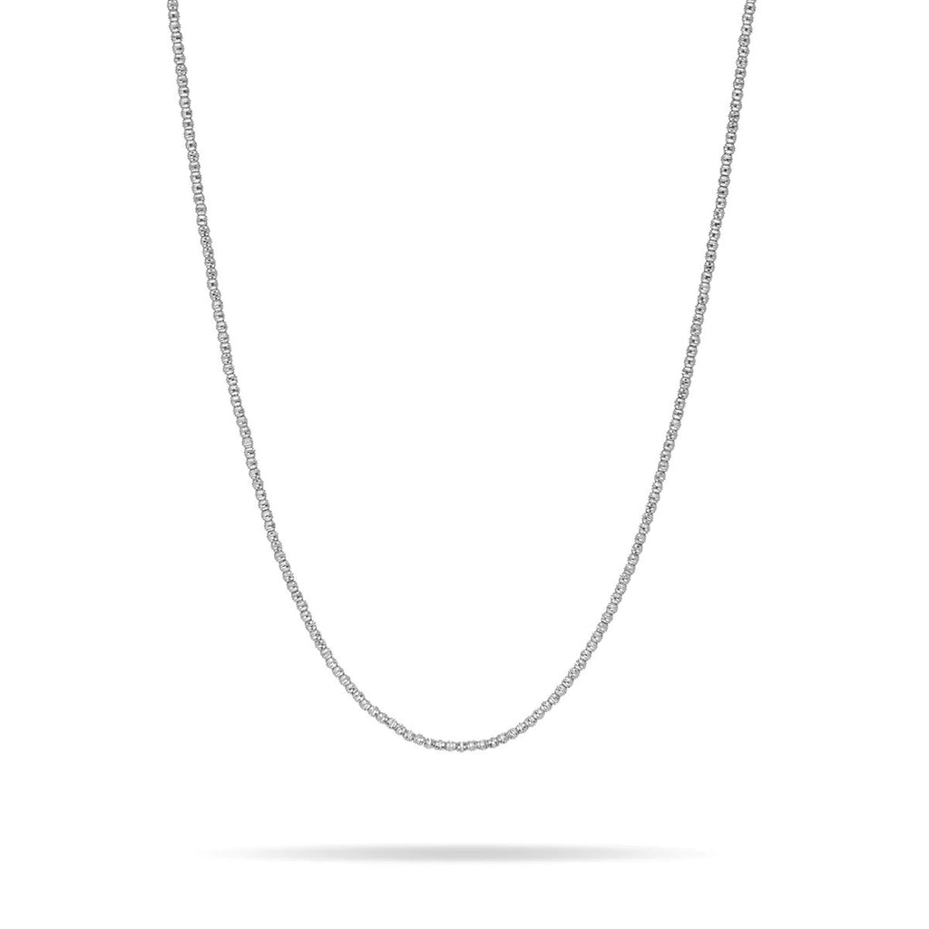 adina reyter bead chain necklace in sterling silver