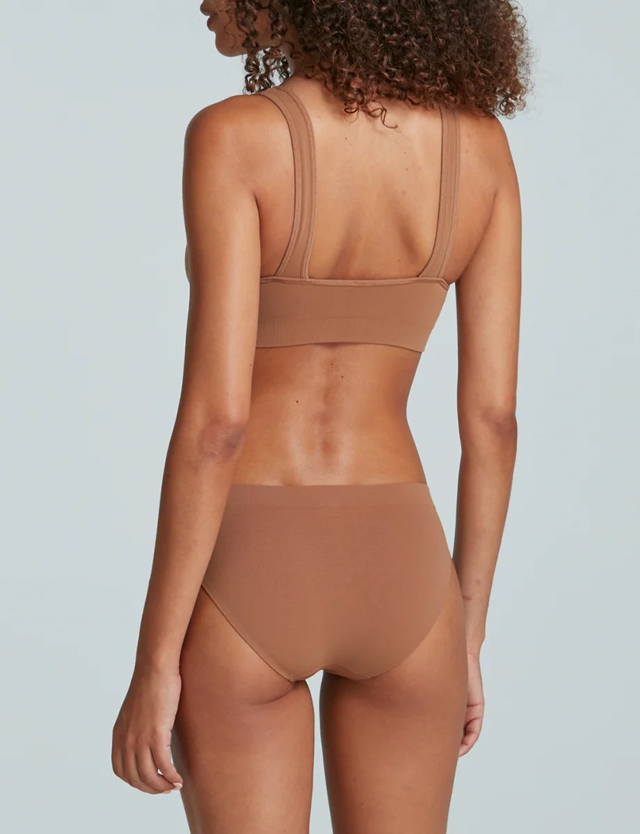 Ballet Body Bralette in Cocoa – Edit and Co