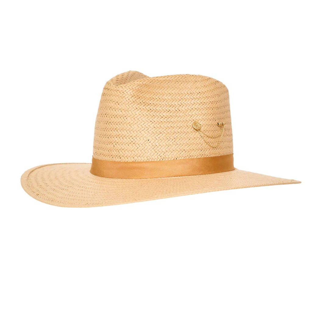 freya packable wanderer hat in camel product image