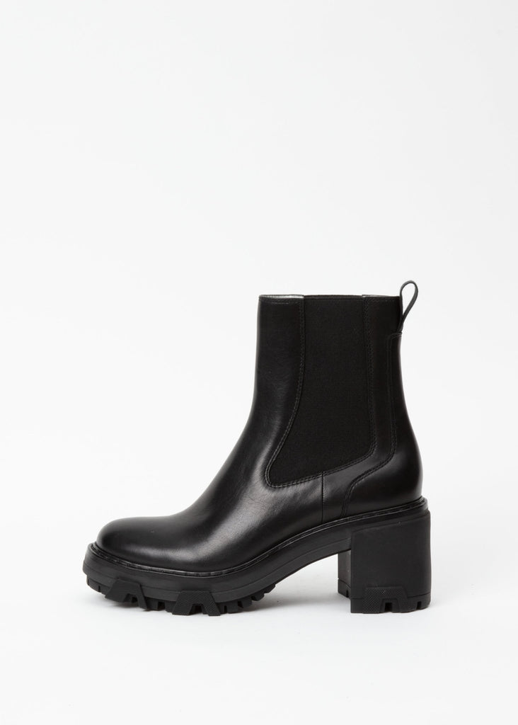 rag and bone shiloh mid chelsea in black side view